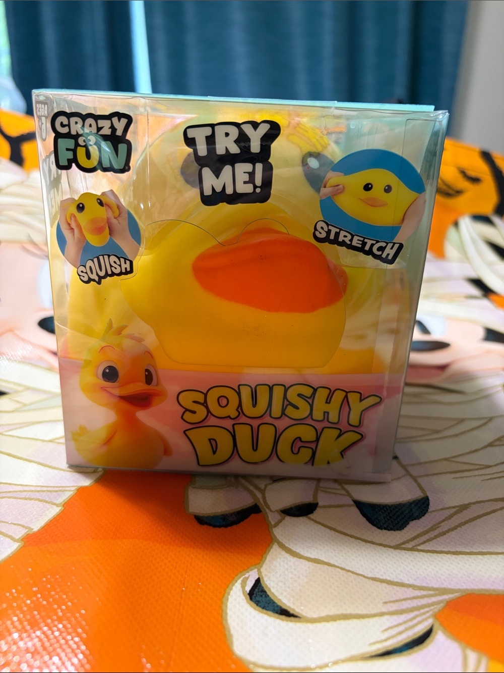 Yellow Squishy Duck Stress Toy